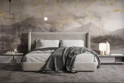 Fototapeta: Piaszczyste góry ze złotym zdobieniem