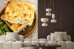 Fototapeta: Pie z kapustą i jaj