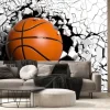 Fototapeta: Piłka do koszykówki w trójwymiarze 3d