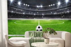 Fototapeta: Piłka nożna na stadionie