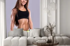 Fototapeta: Piękna dziewczyna fitness