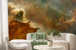 Fototapeta: Piękna mgławica w kosmosie daleko. korygowanego obrazu. elementy