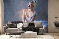 Fototapeta: Piękna tancerka baletowa