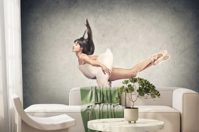 Fototapeta: Piękna tancerka