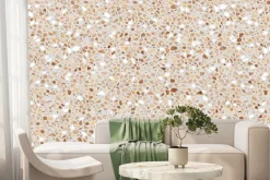 Fototapeta: Piękne beżowe tło z fakturą kamienia