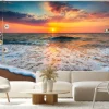 Fototapeta: Piękny wschód słońca nad morzem