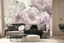 Fototapeta: Piwonie w stonowanym kolorze