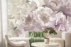 Fototapeta: Piwonie w stonowanym kolorze