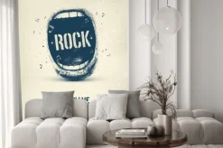 Fototapeta: Plakat muzyka rock