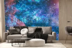 Fototapeta: Planety, gwiazdy i galaktyki w kosmosie ukazujące piękno eksploracji