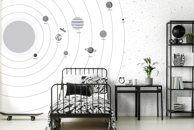 Fototapeta: Planety i gwiazdy układ słoneczny