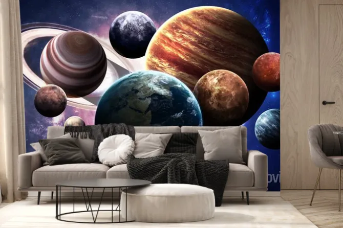 Fototapeta: Planety w 3d