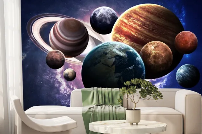 Fototapeta: Planety w 3d