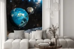 Fototapeta: Planety w kosmosie ilustracja 3d