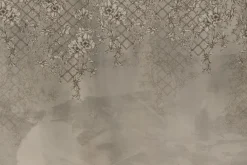 Fototapeta: Pnącza z kwiatami w odcieniach beżu