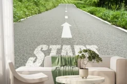 Fototapeta: Początek route de campagne koncepcja