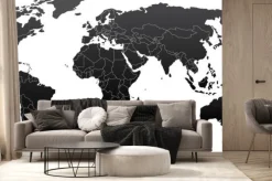 Fototapeta: Polityczna mapa świata