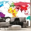 Fototapeta: Polityczna mapa świata