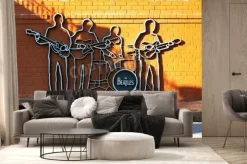 Fototapeta: Pomnik the beatles w jekaterynburg, rosja