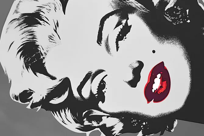 Fototapeta: Portret kobiety marilyn monroe