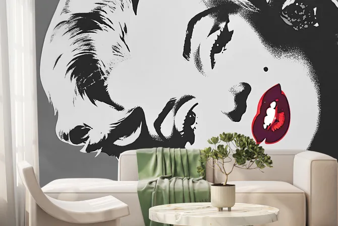 Fototapeta: Portret kobiety marilyn monroe