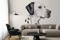 Fototapeta: Portret psa dalmatyńczyk