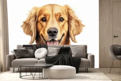 Fototapeta: Portret psa golden retriever