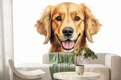 Fototapeta: Portret psa golden retriever