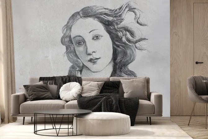 Fototapeta: Portret venus w stylu vintage