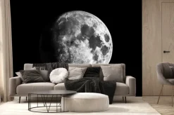 Fototapeta: Powierzchnia księżyca