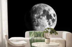 Fototapeta: Powierzchnia księżyca