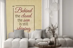 Fototapeta: Pozytywna inspiracja cytat stare tło plakatu