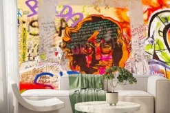 Fototapeta: Prague, czech republic - september 11, 2014: famous john lennon