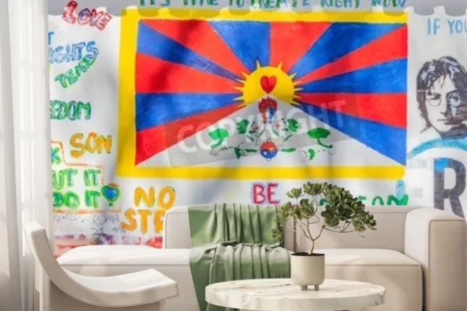 Fototapeta: Prague, republika czeska - 29 kwietnia 2016 r .: john lennon