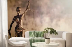 Fototapeta: Prawo koncepcji obrazu, skale sprawiedliwości