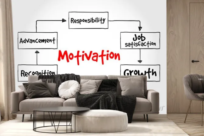 Fototapeta: Proces motywacji, pomysł na biznes