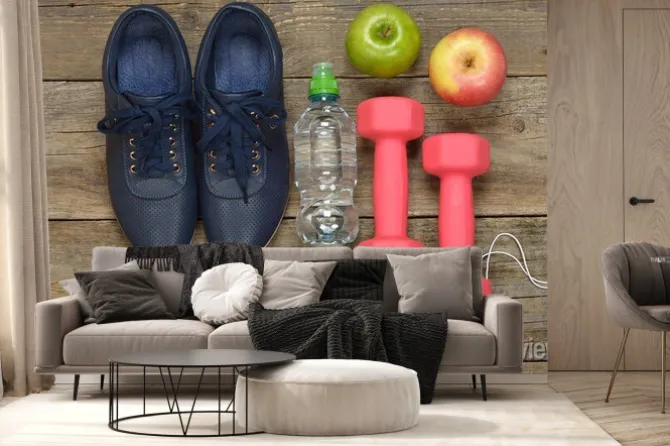 Fototapeta: Produkty przeznaczone do sportu