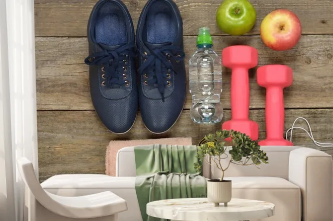 Fototapeta: Produkty przeznaczone do sportu