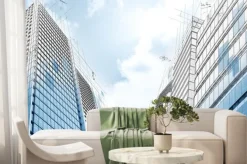 Fototapeta: Projekt nowoczesnych budynków