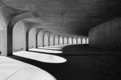 Fototapeta: Przestrzeń geometrycznego światła w architekturze