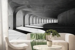 Fototapeta: Przestrzeń geometrycznego światła w architekturze