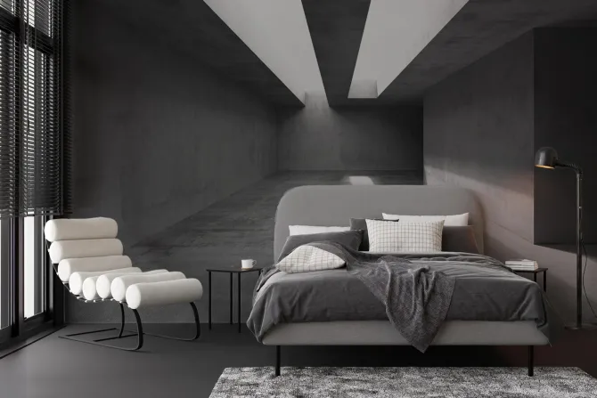 Fototapeta: Przestrzeń w betonowej architekturze