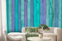 Fototapeta: Pusty blue room