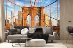 Fototapeta: Pusty most brookliński