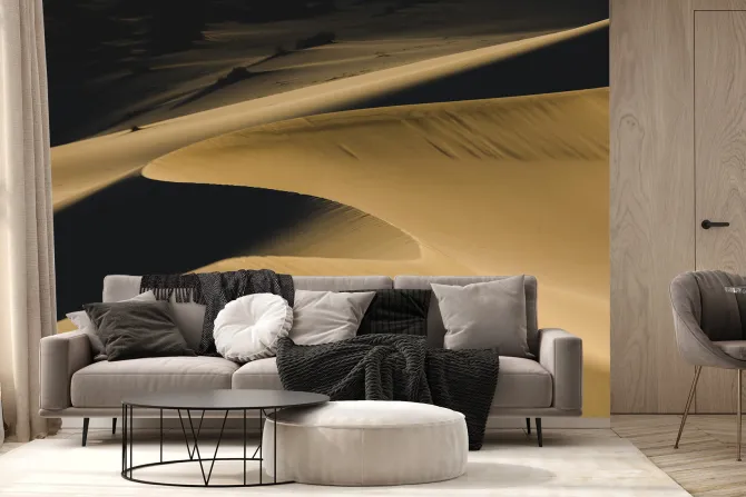 Fototapeta: Pustynne piaskowe wydmy