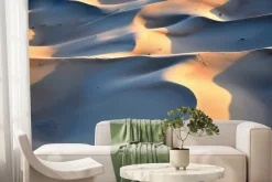 Fototapeta: Pustynny piasek z promieniami słońca