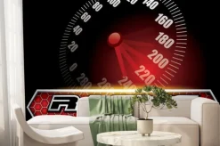 Fototapeta: Racing sport concept na logo projektu wektor