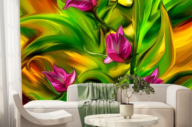 Fototapeta: Różany walc