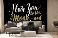 Fototapeta: Ręcznie rysowane miłość cytat