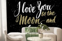 Fototapeta: Ręcznie rysowane miłość cytat